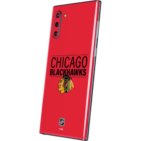 NHL Chicago Blackhawks Lineup Galaxy Note 10 Skin